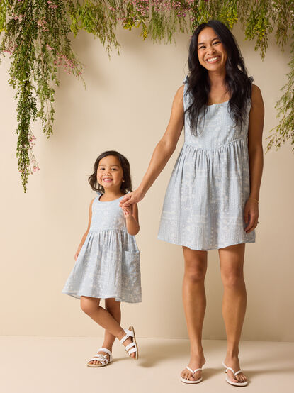 Emery Patchwork Mama Dress - ALTAR'D STATE KIDS