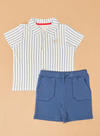 Slugger Baseball Polo Short Set - ALTAR'D STATE KIDS