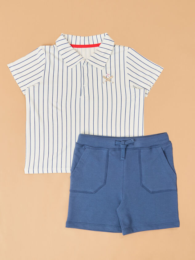 Slugger Baseball Polo Short Set - ALTAR'D STATE KIDS