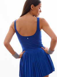 Glide Flare Pleated Dress Detail 5 - AS Kids