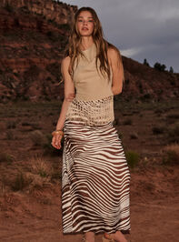 Jasmine Zebra Skirt Detail 2 - AS Kids