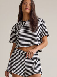 Nyra Stripe Relaxed Short - AS Kids