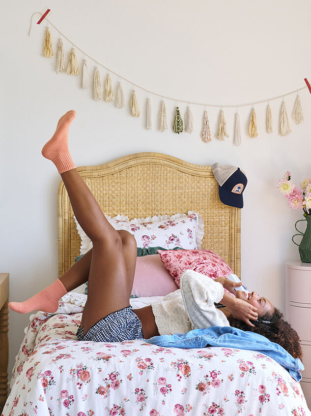 Rosie Cotton Duvet Cover Detail 2 - ALTAR'D STATE KIDS