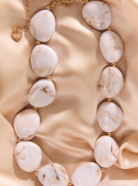 Marble Statement Necklace Detail 3 - AS Kids