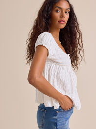 Amayah Smocked Babydoll Top Detail 3 - ALTAR'D STATE KIDS