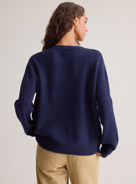 Football Mom Stitched Sweater Detail 6 - AS Kids