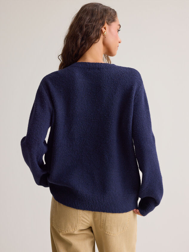 Football Mom Stitched Sweater Detail 6 - AS Kids