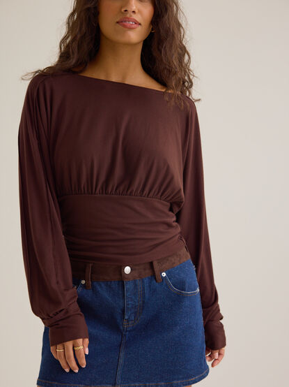 Nala Boat Neck Top - AS Kids
