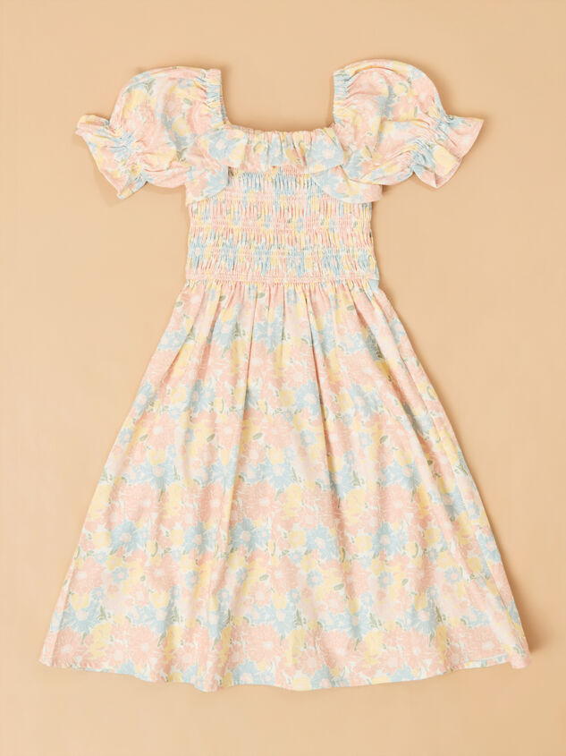 Ember Floral Ruffle Sleeve Toddler Dress - ALTAR'D STATE KIDS