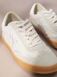 Julie Bow Lace Sneakers - ALTAR'D STATE KIDS