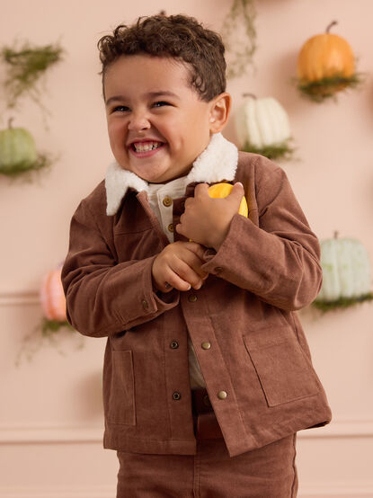 Beau Fur Corduroy Pant - AS Kids