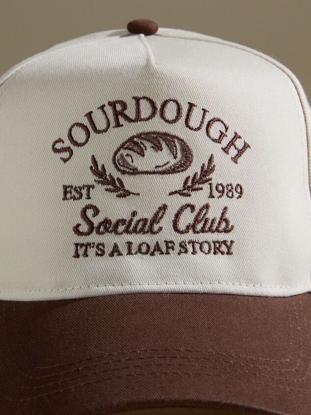 Sourdough Social Club Trucker Hat Detail 2 - ALTAR'D STATE KIDS
