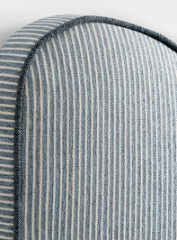 Gemma Stripe Upholstered Headboard Detail 4 - ALTAR'D STATE KIDS