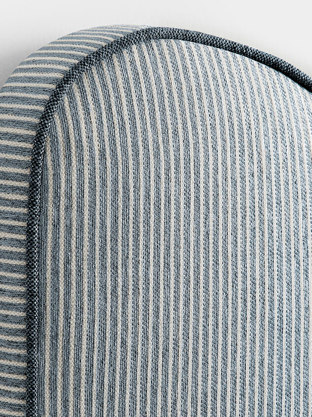 Gemma Stripe Upholstered Headboard Detail 4 - ALTAR'D STATE KIDS