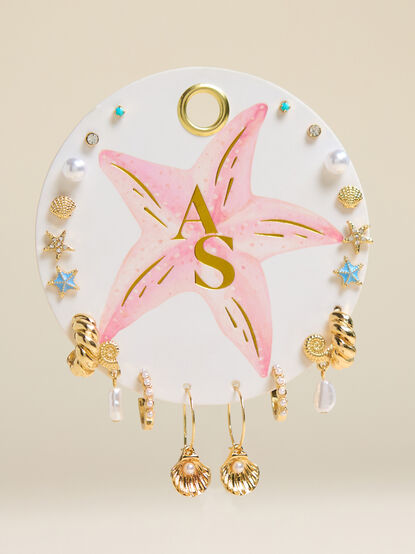 Pink Starfish 10PK Earrings - ALTAR'D STATE KIDS