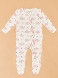 Brooke Bubbly Whale Footie - ALTAR'D STATE KIDS