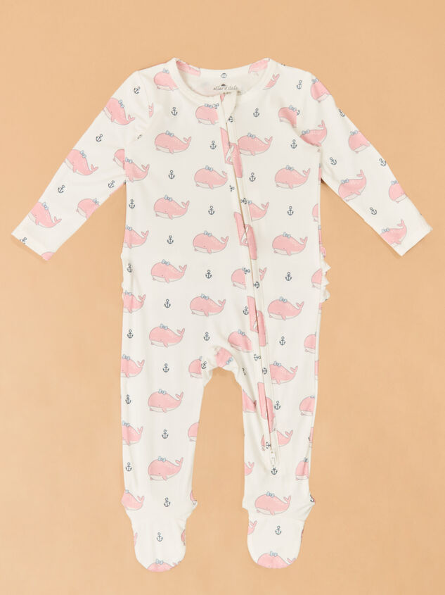 Brooke Bubbly Whale Footie - ALTAR'D STATE KIDS