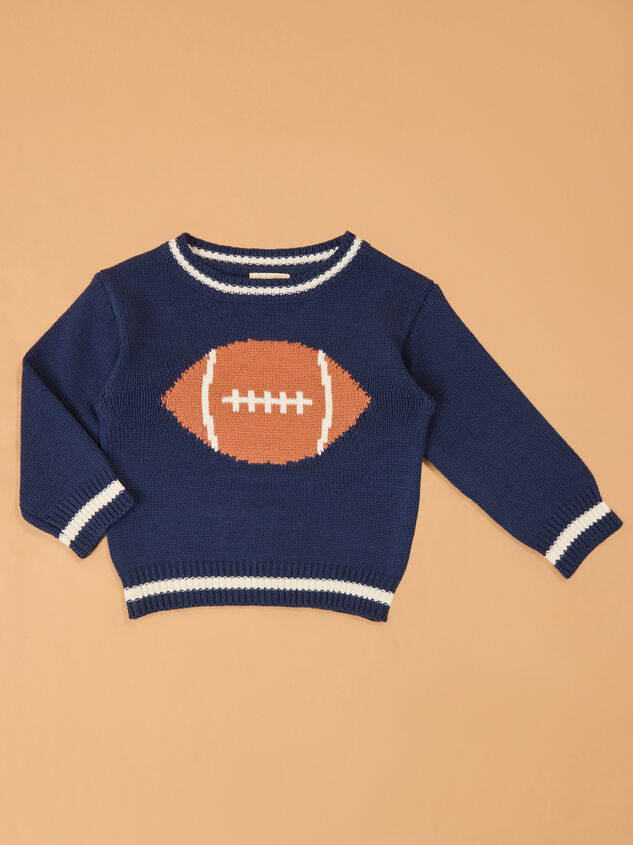Tiny Tailgater Knit Sweater - AS Kids
