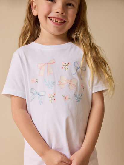 Annie Bow Tee - ALTAR'D STATE KIDS