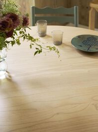 Rose Wood Round Dining Table Detail 8 - ALTAR'D STATE KIDS