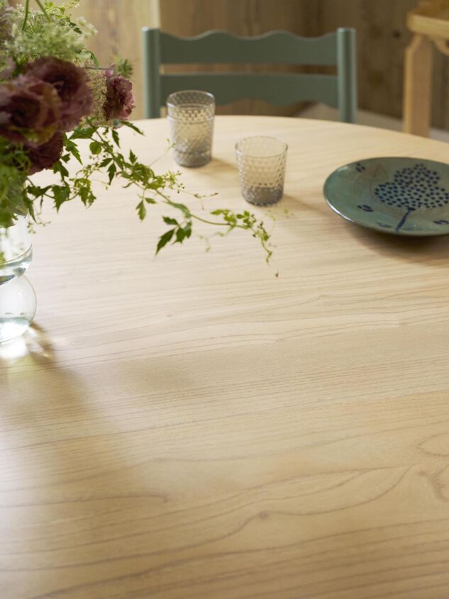 Rose Wood Round Dining Table Detail 8 - ALTAR'D STATE KIDS