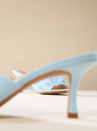 Elyzza Fabric Bow Kitten Heel Detail 4 - ALTAR'D STATE KIDS