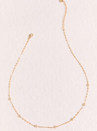 18K Camille Bezel Necklace - AS Kids