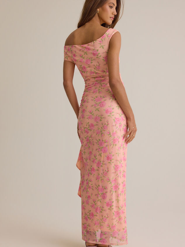 Kalista Floral Maxi Dress Detail 6 - ALTAR'D STATE KIDS