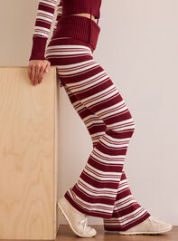 Sprint Stripe Fold Over Pant Detail 4 - AS Kids