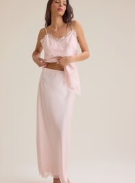 Lilou Lace Satin Midi Skirt - ALTAR'D STATE KIDS