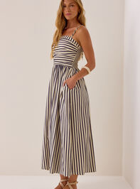 Josey Stripe Maxi Dress Detail 5 - AS Kids