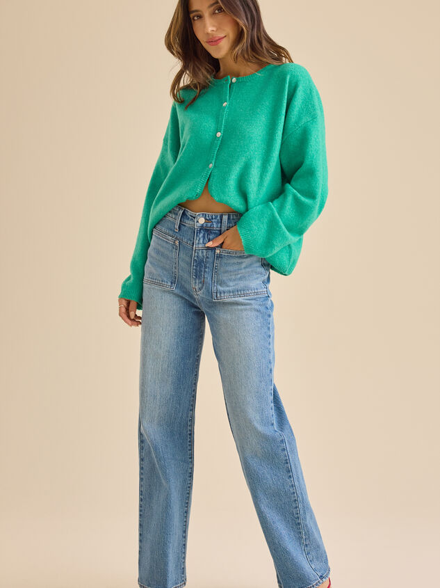 Carlin High Rise Straight Leg Jean - AS Kids