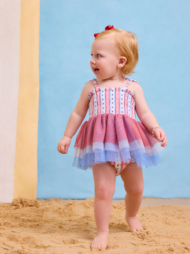 Stars And Stripe Tutu Bubble Detail 4 - ALTAR'D STATE KIDS