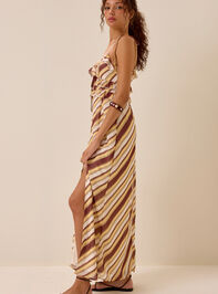 Tessa Ruffled Maxi Dress Detail 4 - AS Kids