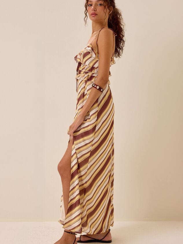 Tessa Ruffled Maxi Dress Detail 4 - AS Kids