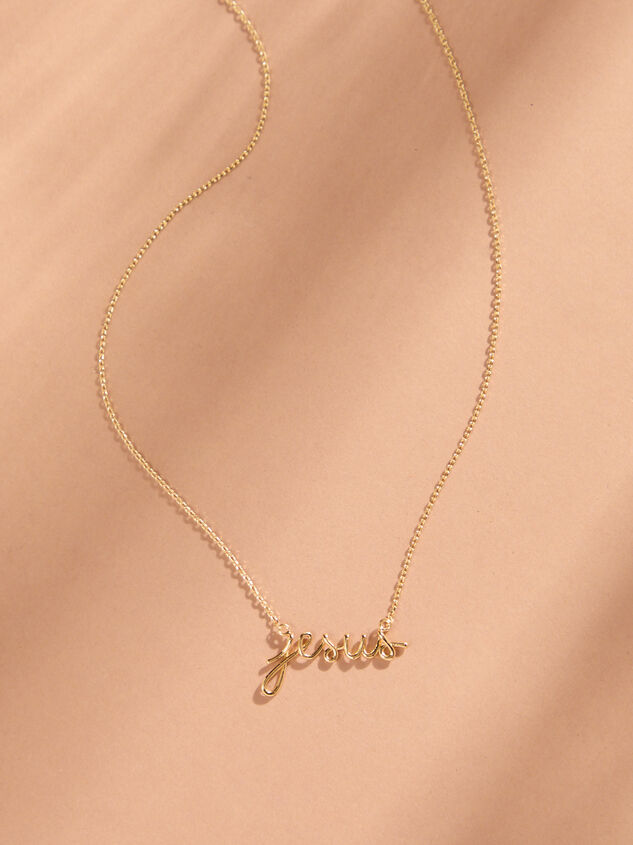 Jesus Charm Necklace - ALTAR'D STATE KIDS