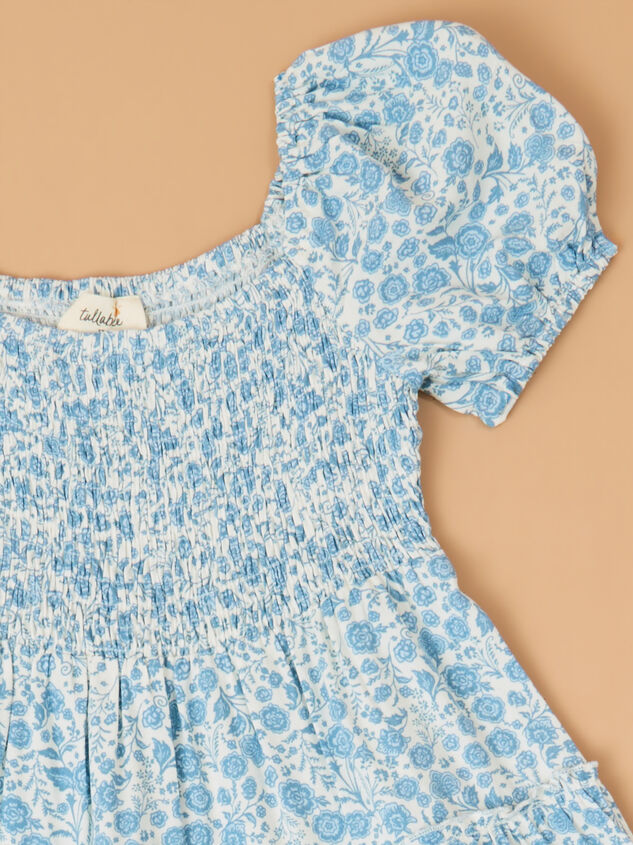 Ashley Floral Toddler Dress Detail 3 - ALTAR'D STATE KIDS