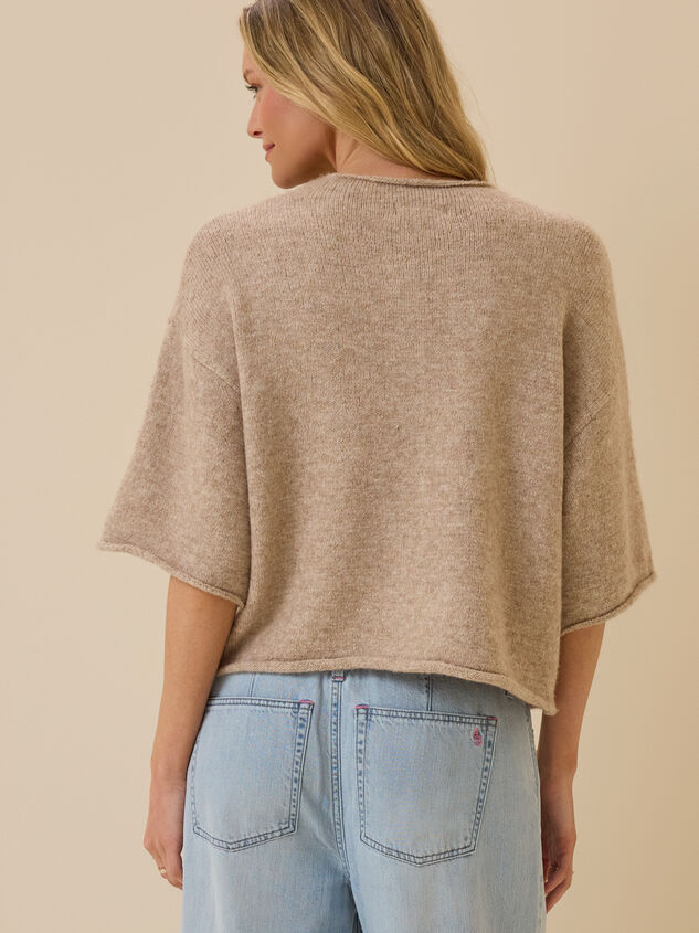 Eloise Roll Neck Cardigan Detail 6 - ALTAR'D STATE KIDS