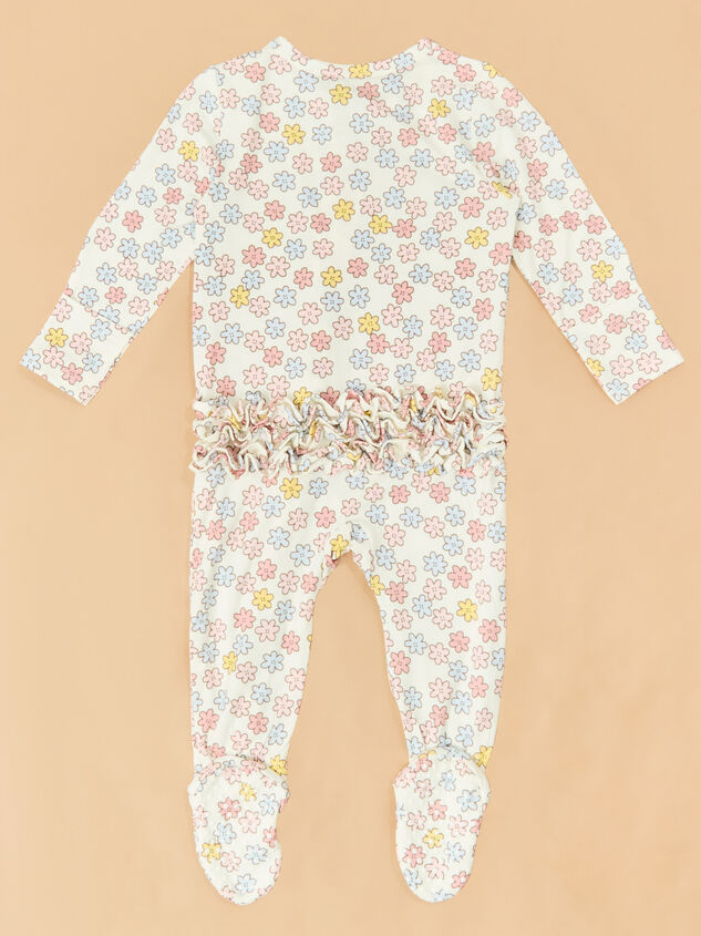 Sara Floral Ruffle Footie Detail 4 - ALTAR'D STATE KIDS