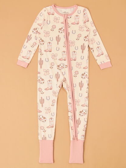 Boots and Bows Romper - AS Kids
