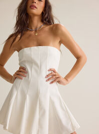 Amie Pleated Mini Dress Detail 2 - AS Kids