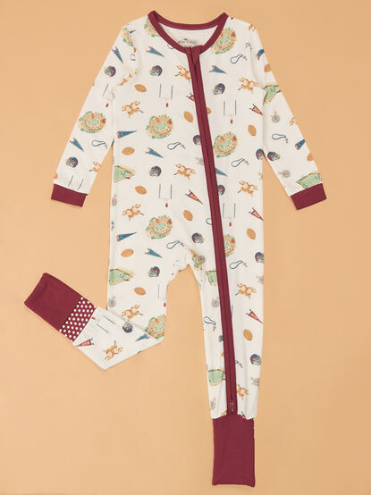 Billy Vintage Football Romper - AS Kids