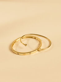 Cross Bangle Bracelet Set Detail 2 - ALTAR'D STATE KIDS