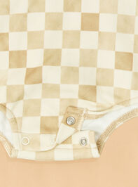 Logan Checkered Quarter-Zip Bubble Detail 3 - ALTAR'D STATE KIDS