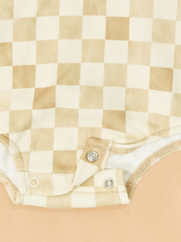 Logan Checkered Quarter-Zip Bubble Detail 3 - ALTAR'D STATE KIDS