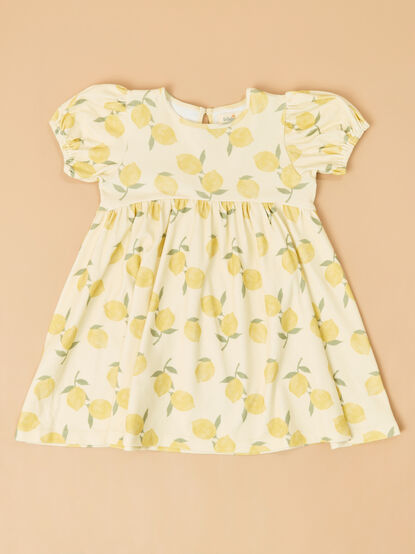 Lucia Lemons Puff Sleeve Dress - ALTAR'D STATE KIDS