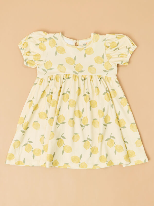 Lucia Lemons Puff Sleeve Dress - ALTAR'D STATE KIDS