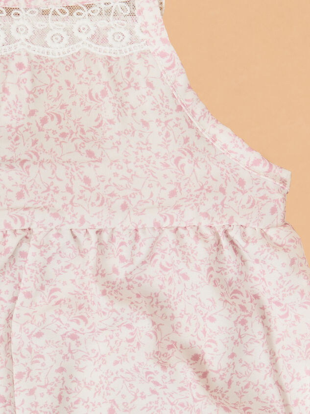 Ivy Floral Lace Romper Detail 3 - ALTAR'D STATE KIDS