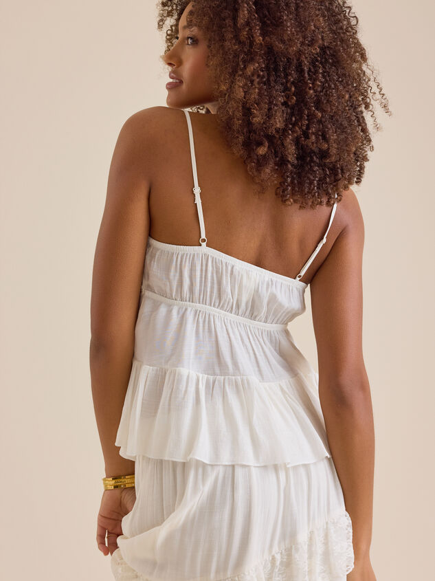 Evangeline Lace Tank Top Detail 4 - ALTAR'D STATE KIDS