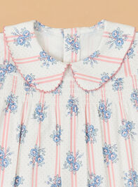 Sia Stripe Rose Footie Detail 3 - AS Kids